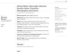 Tablet Screenshot of michaelmillerliterary.com